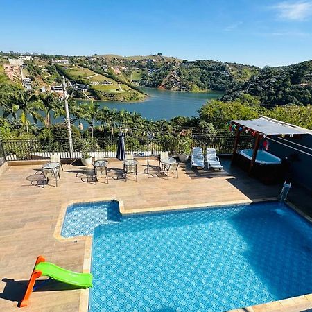 Chacara Gama Em Condominio Igarata-Sp - Jacuzzi Com Hidromassagem, Piscina E Sauna Ngoại thất bức ảnh